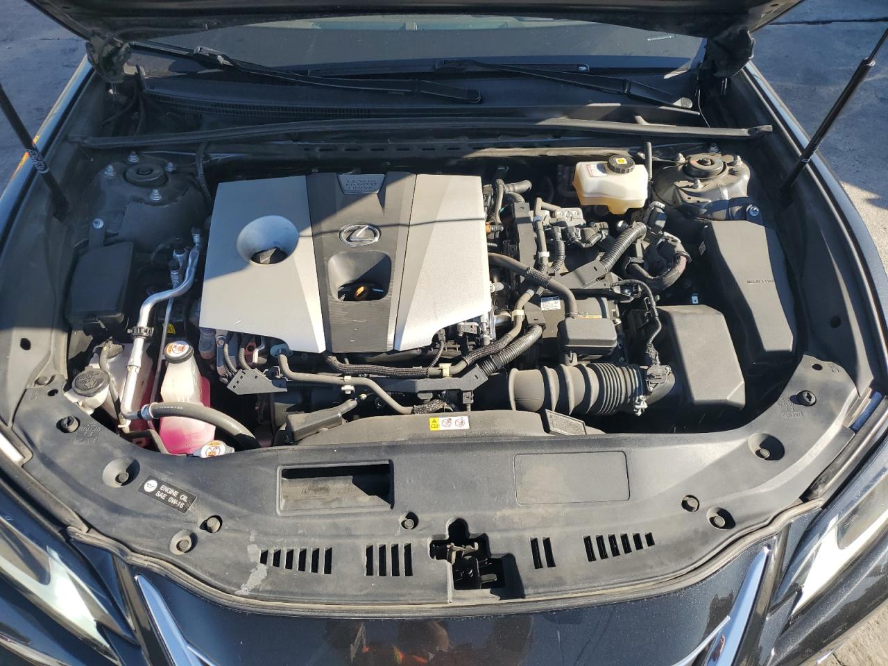 2020 Lexus ES VIN 58AC21B11LU011223 Copart auction photo, rear end damage thumbnail 12