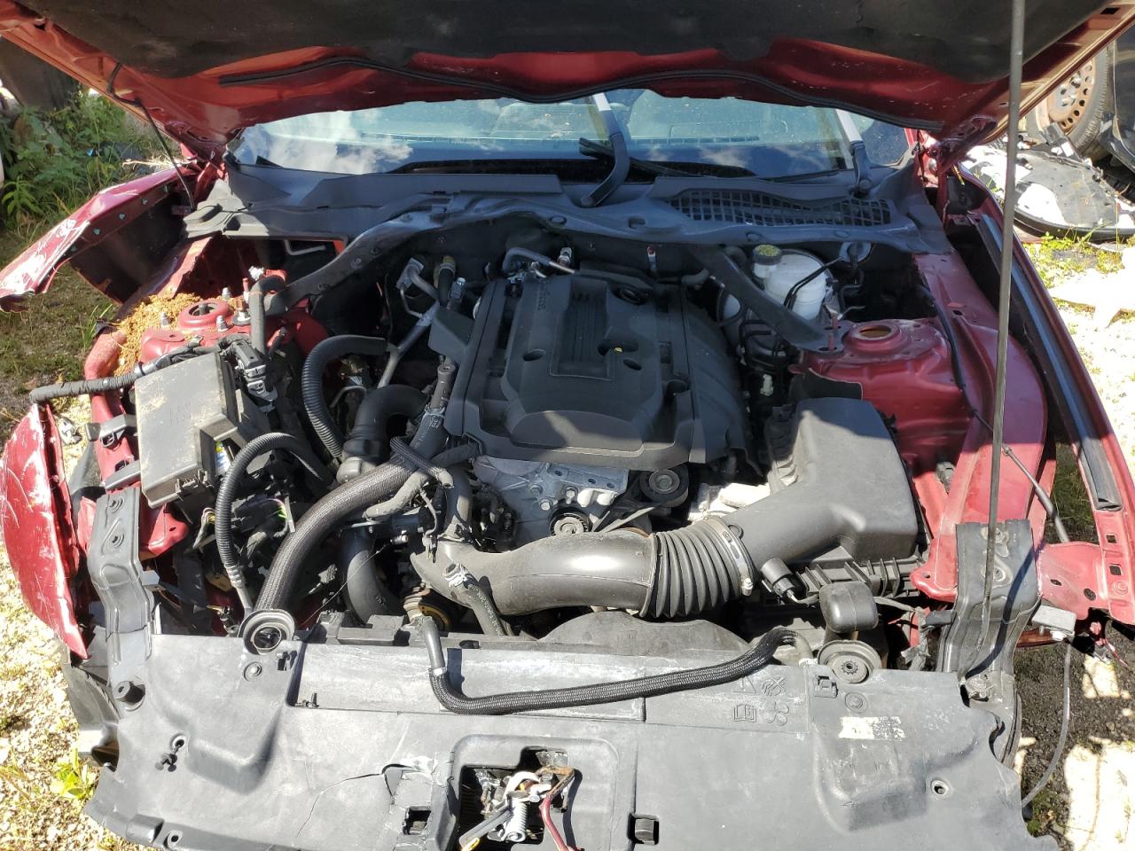2019 Ford Mustang VIN 1FATP8UH9K5128594 Copart auction photo, all over damage thumbnail 11