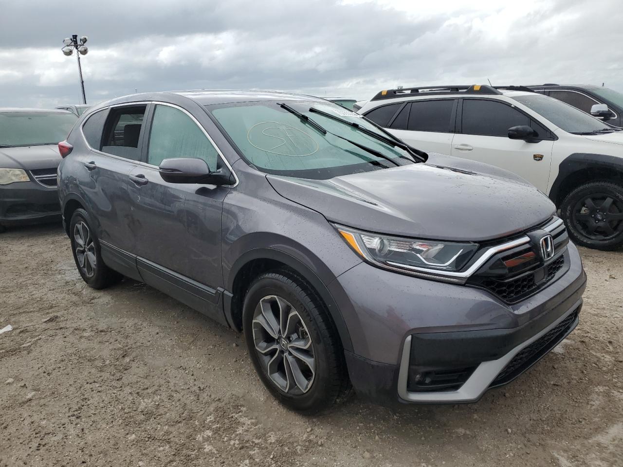 2022 Honda CR-V VIN 7FARW1H50NE009368 Copart auction photo, water/flood damage thumbnail 4