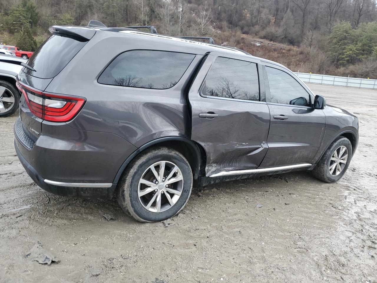 2016 Dodge Durango VIN 1C4RDJDG9GC308799 Copart auction photo, side / undercarriage damage thumbnail 3