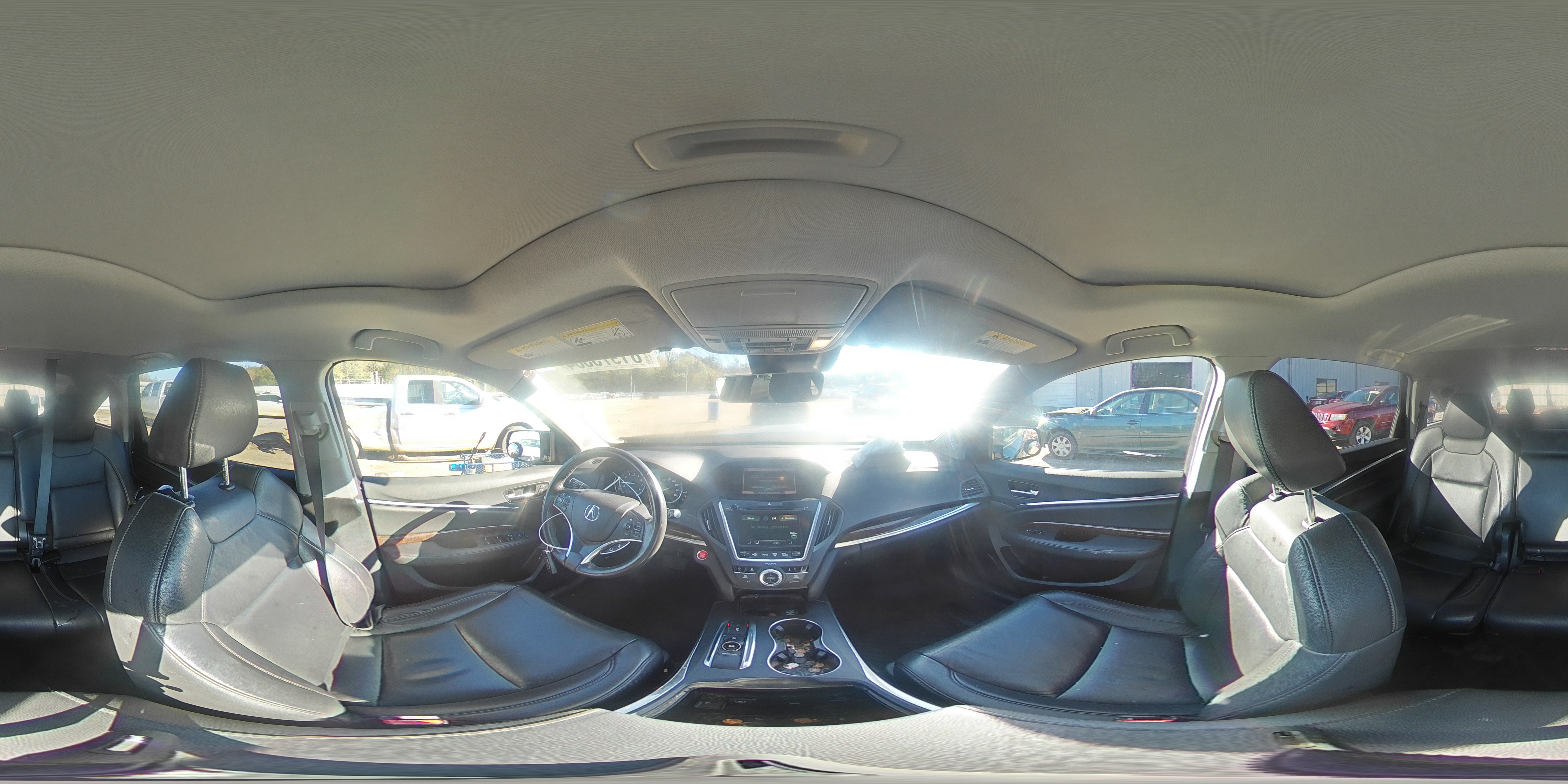 2017 Acura MDX VIN 5FRYD4H58HB003822 Copart auction photo, front end damage thumbnail 13