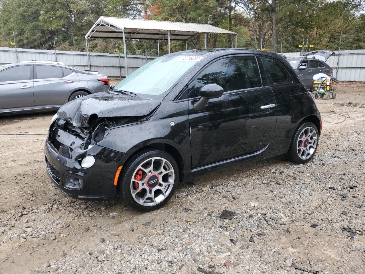 2015 Fiat 500 VIN 3C3CFFBR0FT504171