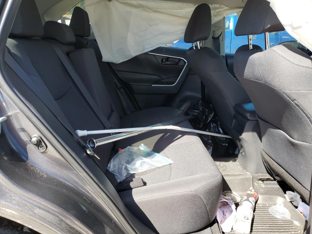 2019 Toyota RAV 4 VIN 2T3H1RFV7KC031933 Copart auction photo, front end / side damage thumbnail 12