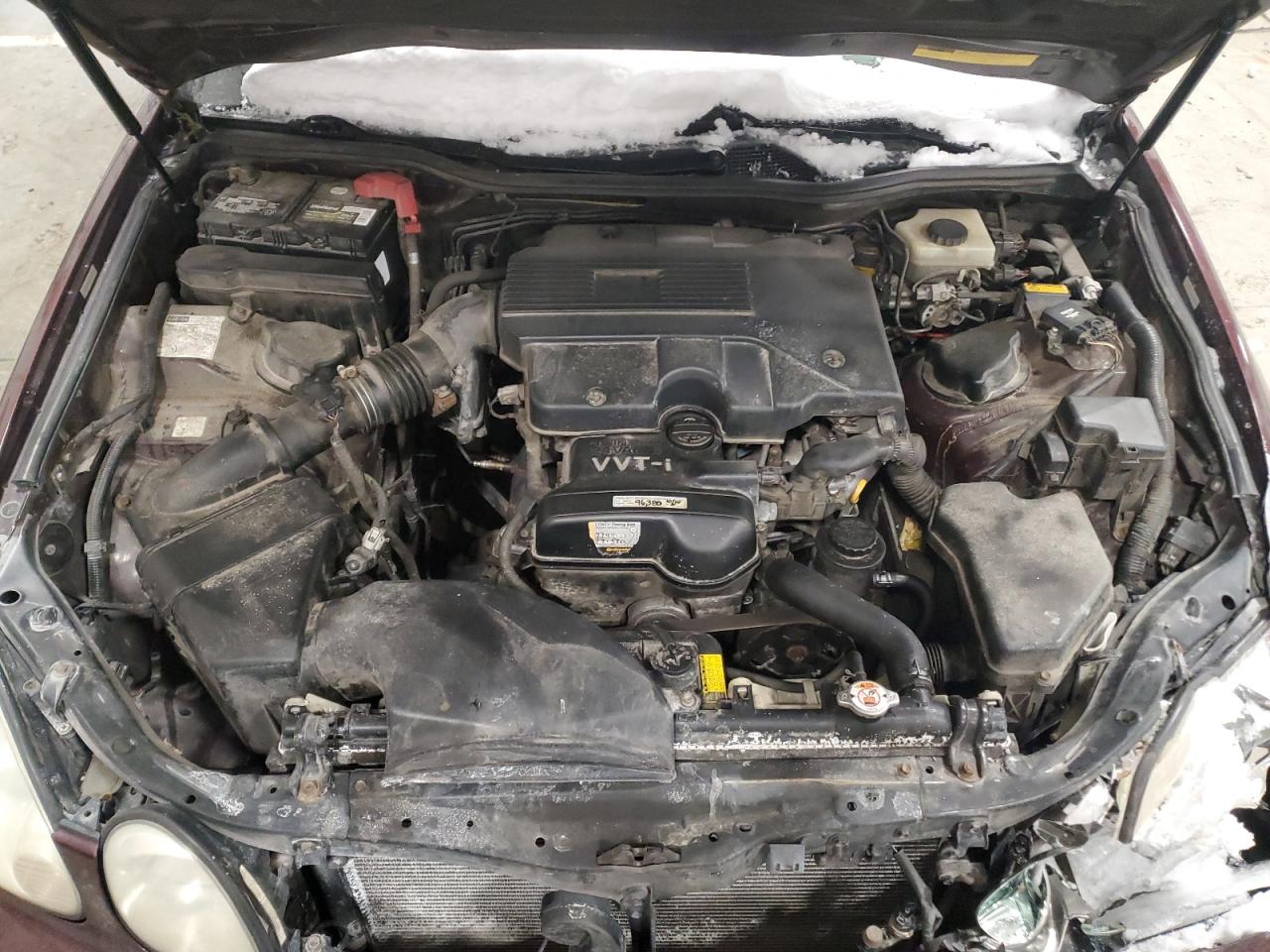 2002 Lexus GS 300 VIN JT8BD69S020156514 Copart auction photo, rear end / front end damage thumbnail 12