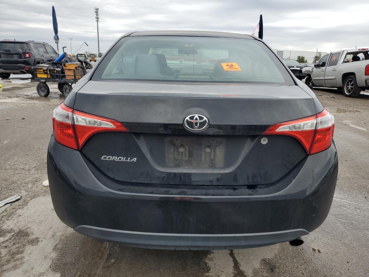2014 Toyota Corolla VIN 2T1BURHE4EC154984 Copart auction photo, front end damage thumbnail 6