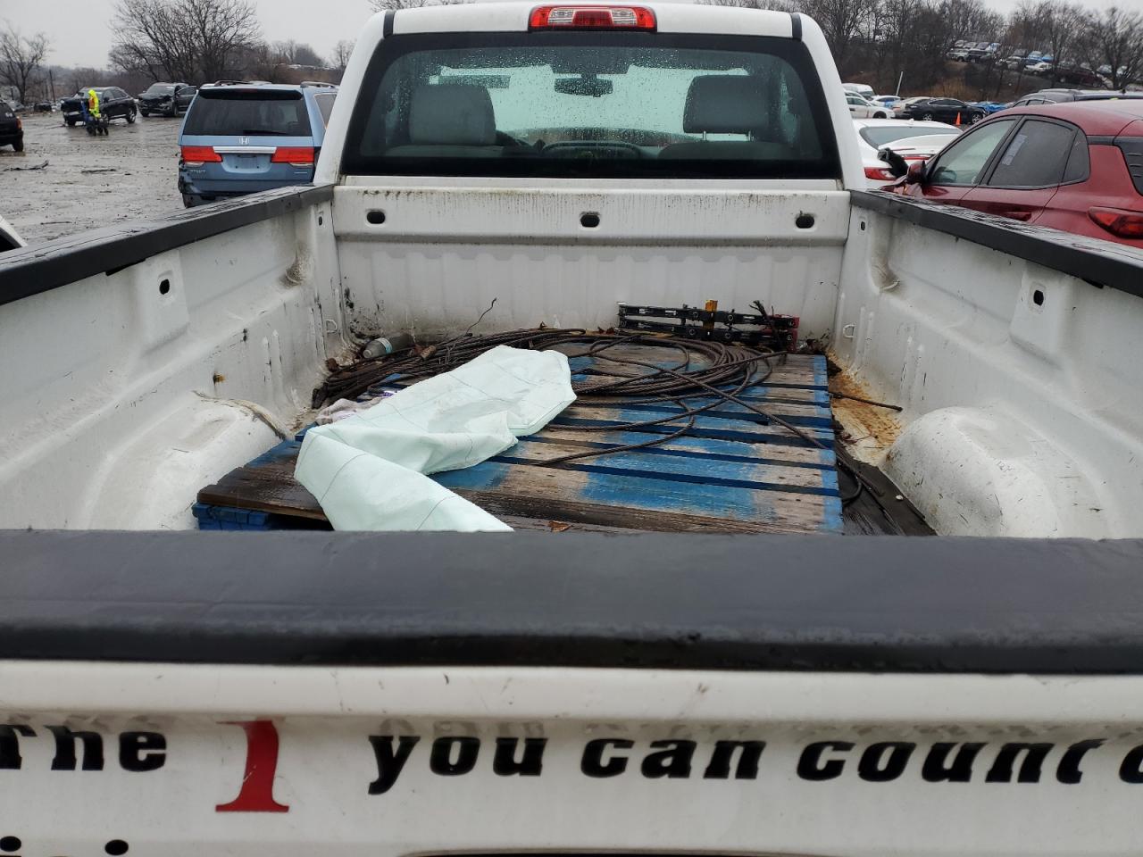 2014 GMC Sierra VIN 1GTN1TEC1EZ350618 Copart auction photo, rear end damage thumbnail 10