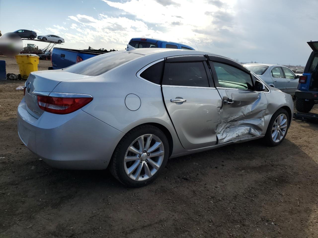 2013 Buick Verano VIN 1G4PP5SK6D4162991 Copart auction photo, side damage thumbnail 3
