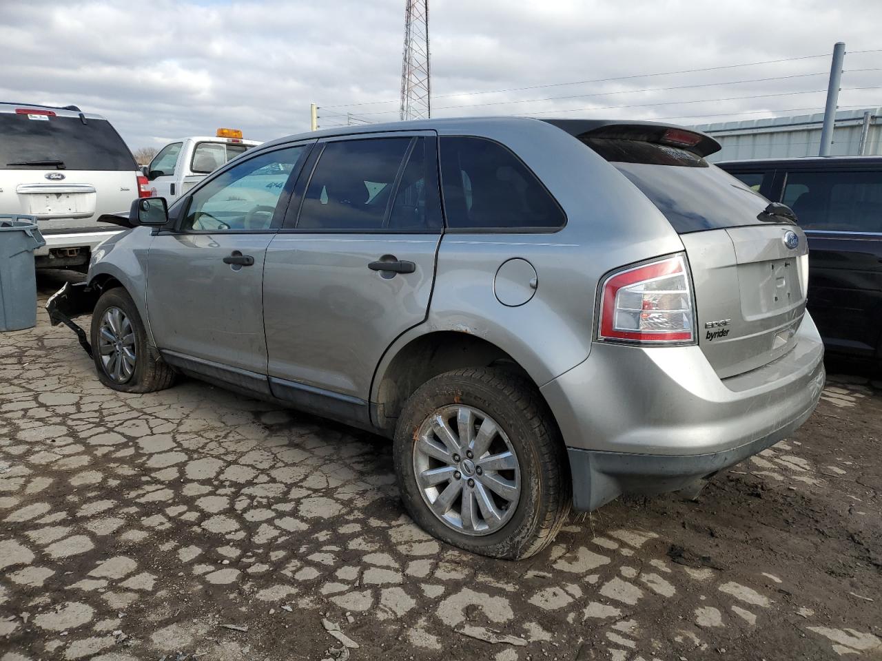 2008 Ford Edge VIN 2FMDK46C98BA04784 Copart auction photo, front end / undercarriage damage thumbnail 2