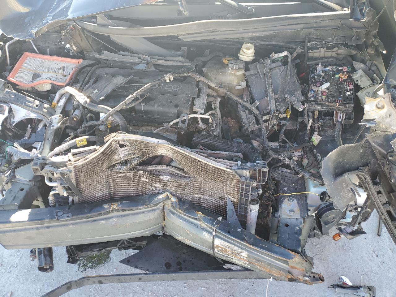 2013 Chevrolet Sonic VIN 1G1JE5SH5D4121345 Copart auction photo, all over damage thumbnail 11