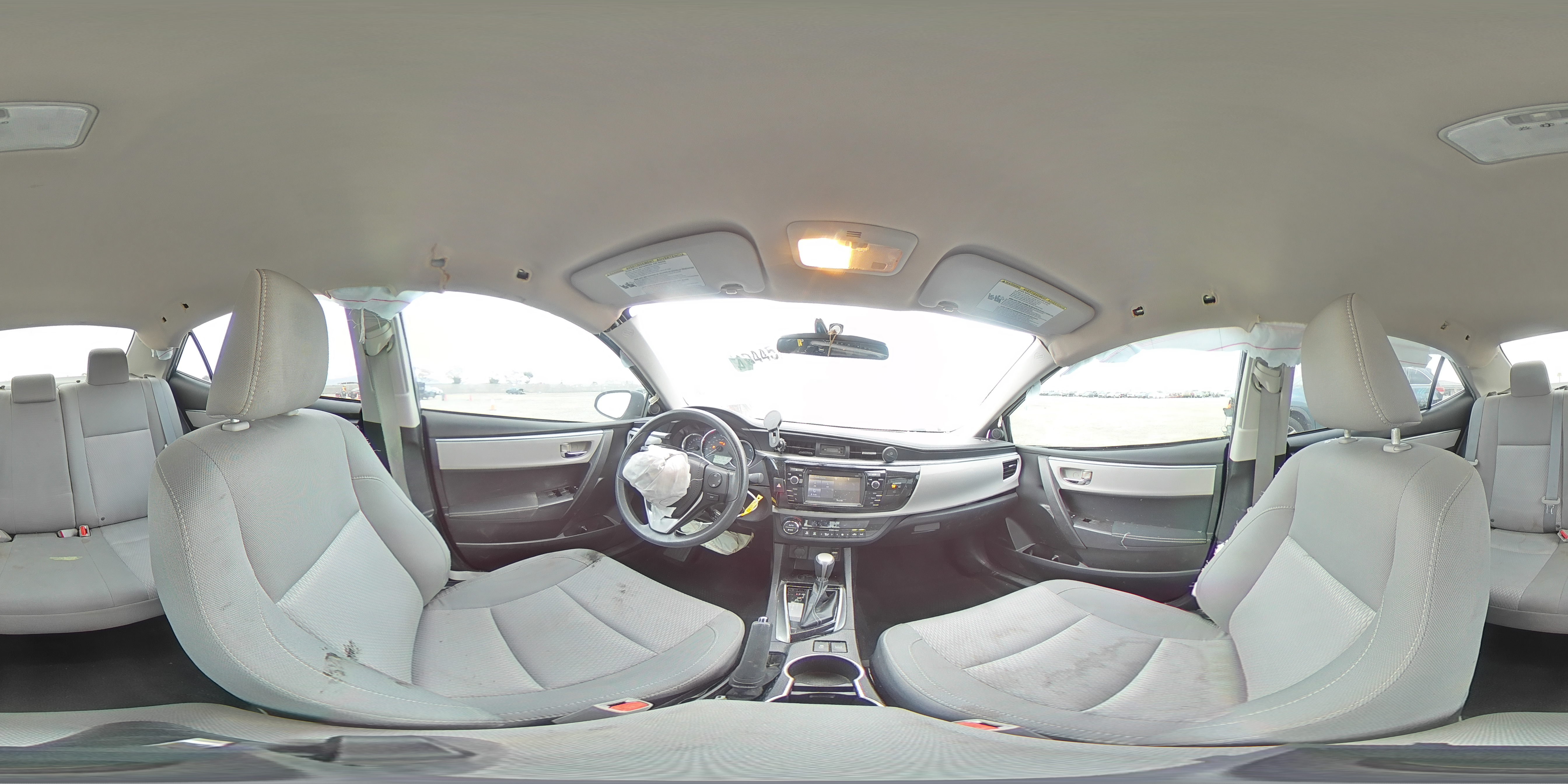 2014 Toyota Corolla VIN 2T1BPRHE7EC210973 Copart auction photo, front end / side damage thumbnail 13