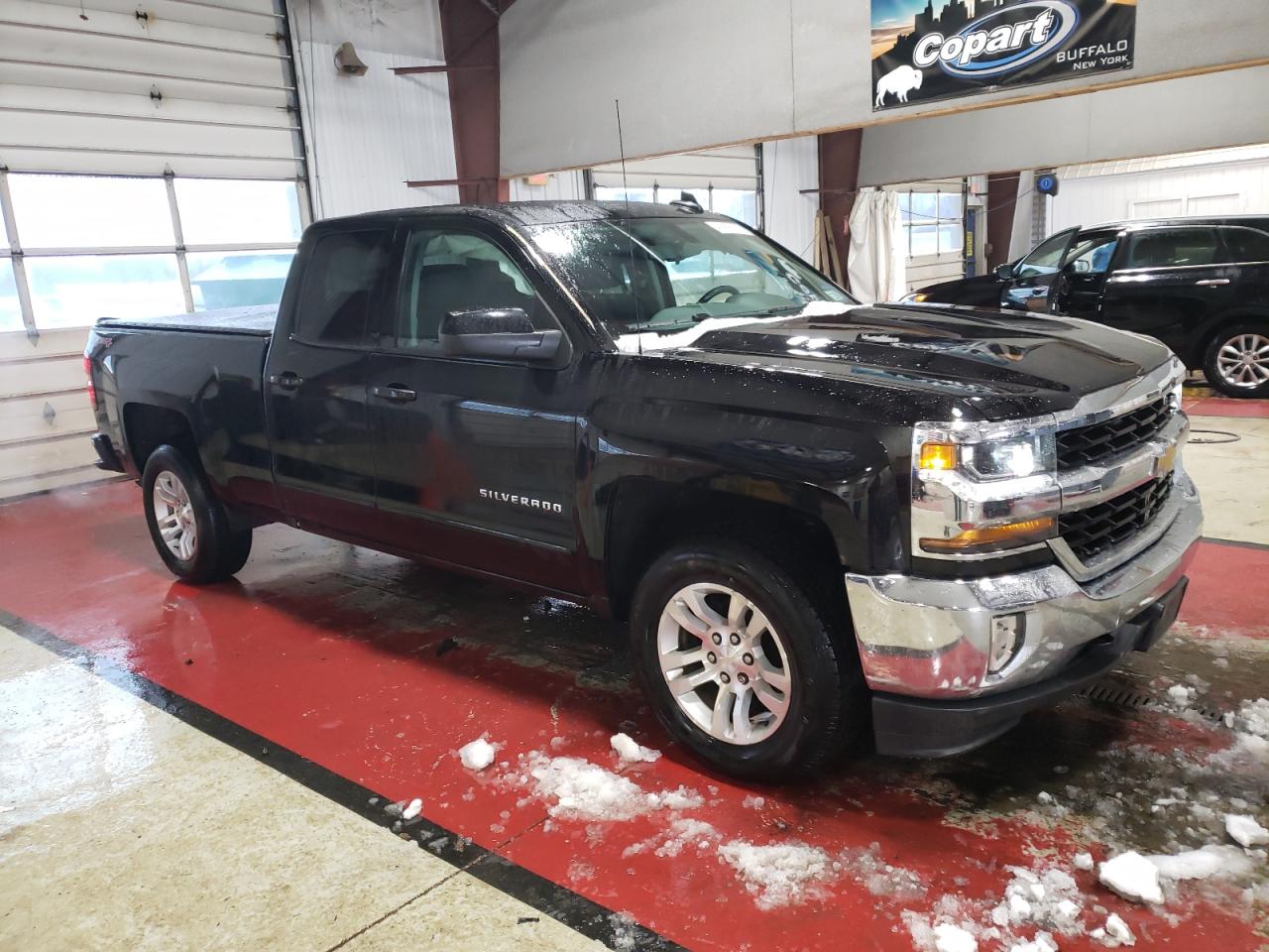 2018 Chevrolet Silverado VIN 1GCVKREC9JZ242726 Copart auction photo, side damage thumbnail 4