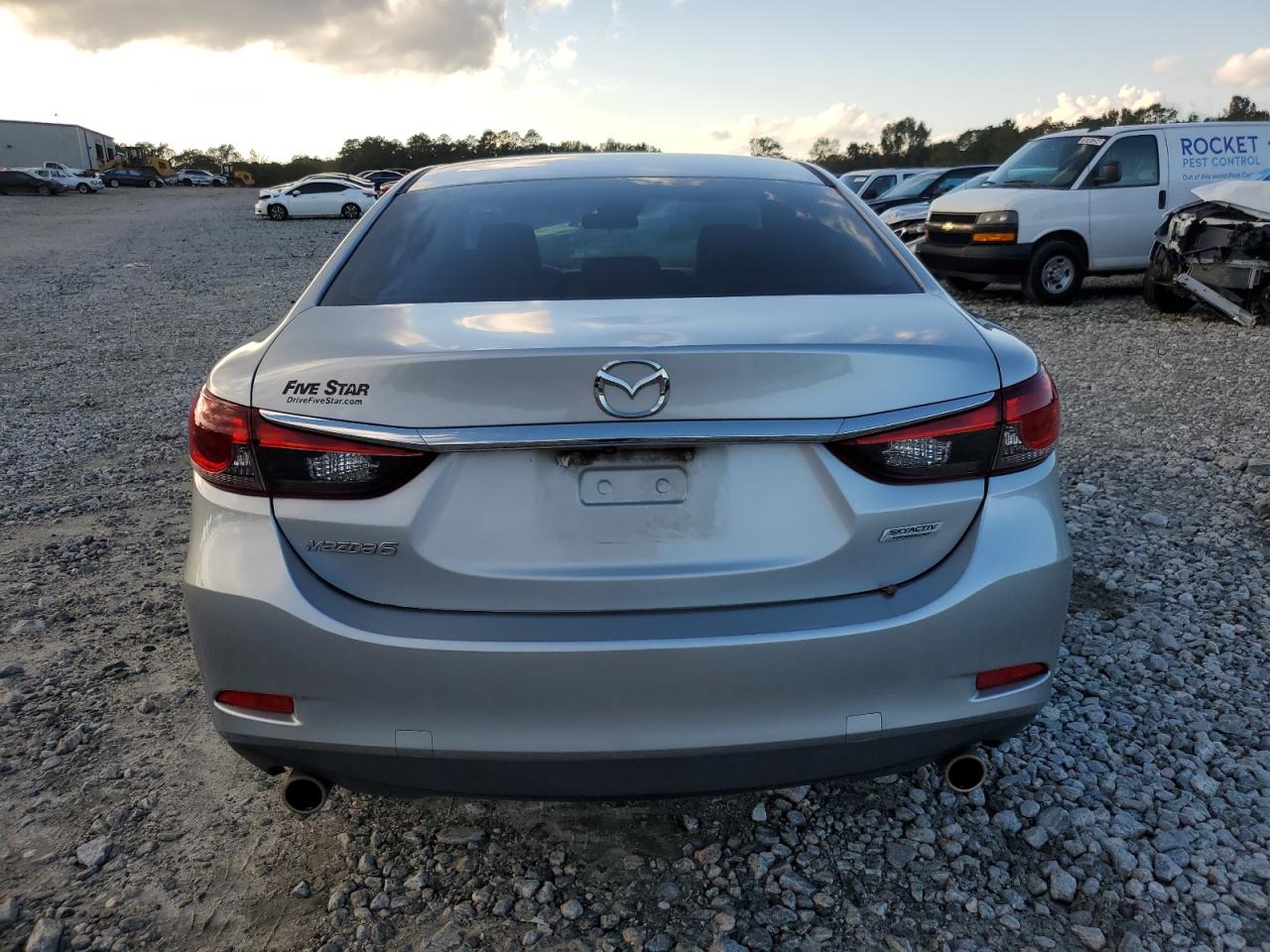 2017 Mazda 6 VIN JM1GL1V54H1129364 Copart auction photo, front end damage thumbnail 6