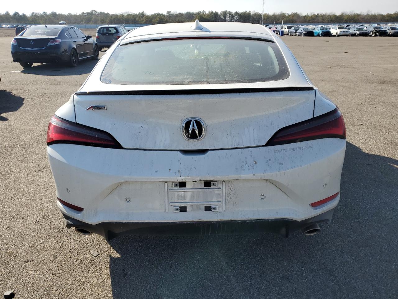 2024 Acura Integra VIN 19UDE4H66RA020636 Copart auction photo, front end / side damage thumbnail 6