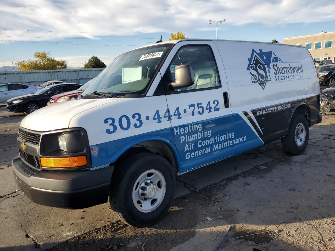 2015 Chevrolet Express VIN 1GCWGFFF1F1105976