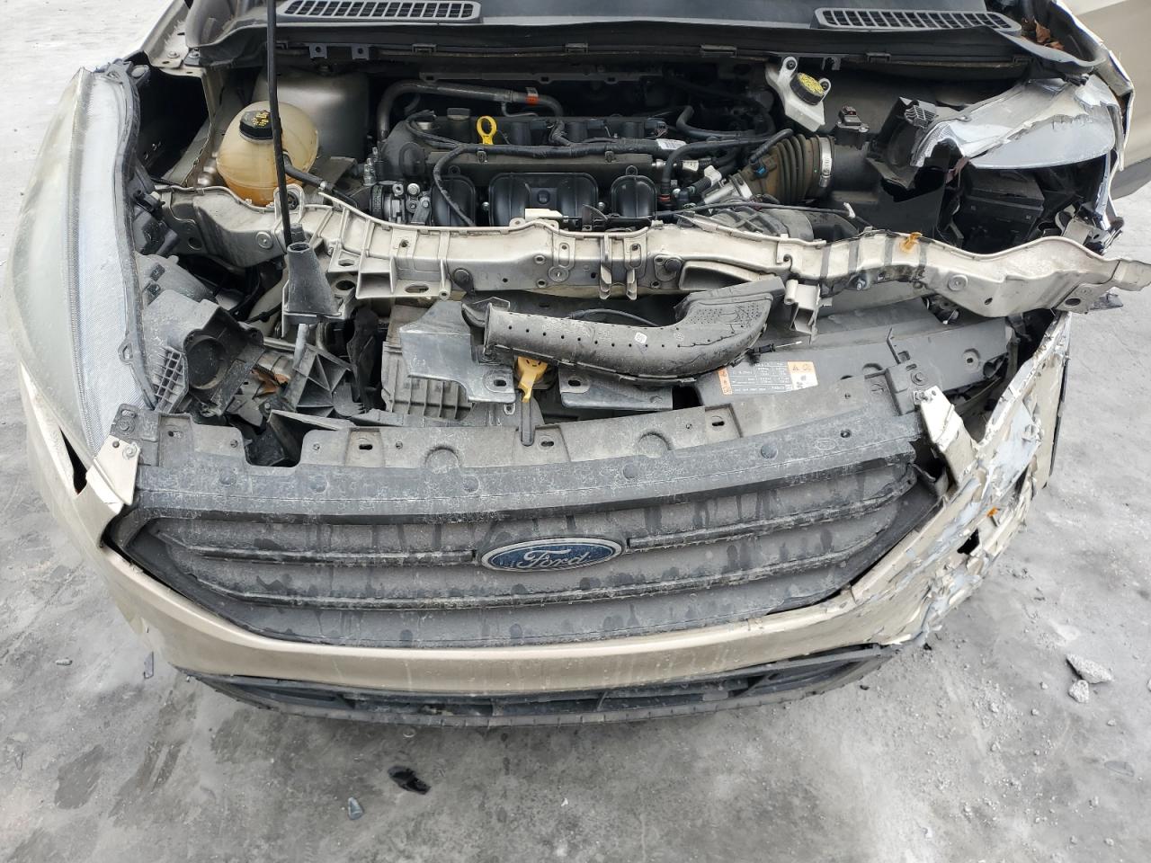 2018 Ford Escape VIN 1FMCU0F76JUD28826 Copart auction photo, front end / side damage thumbnail 13