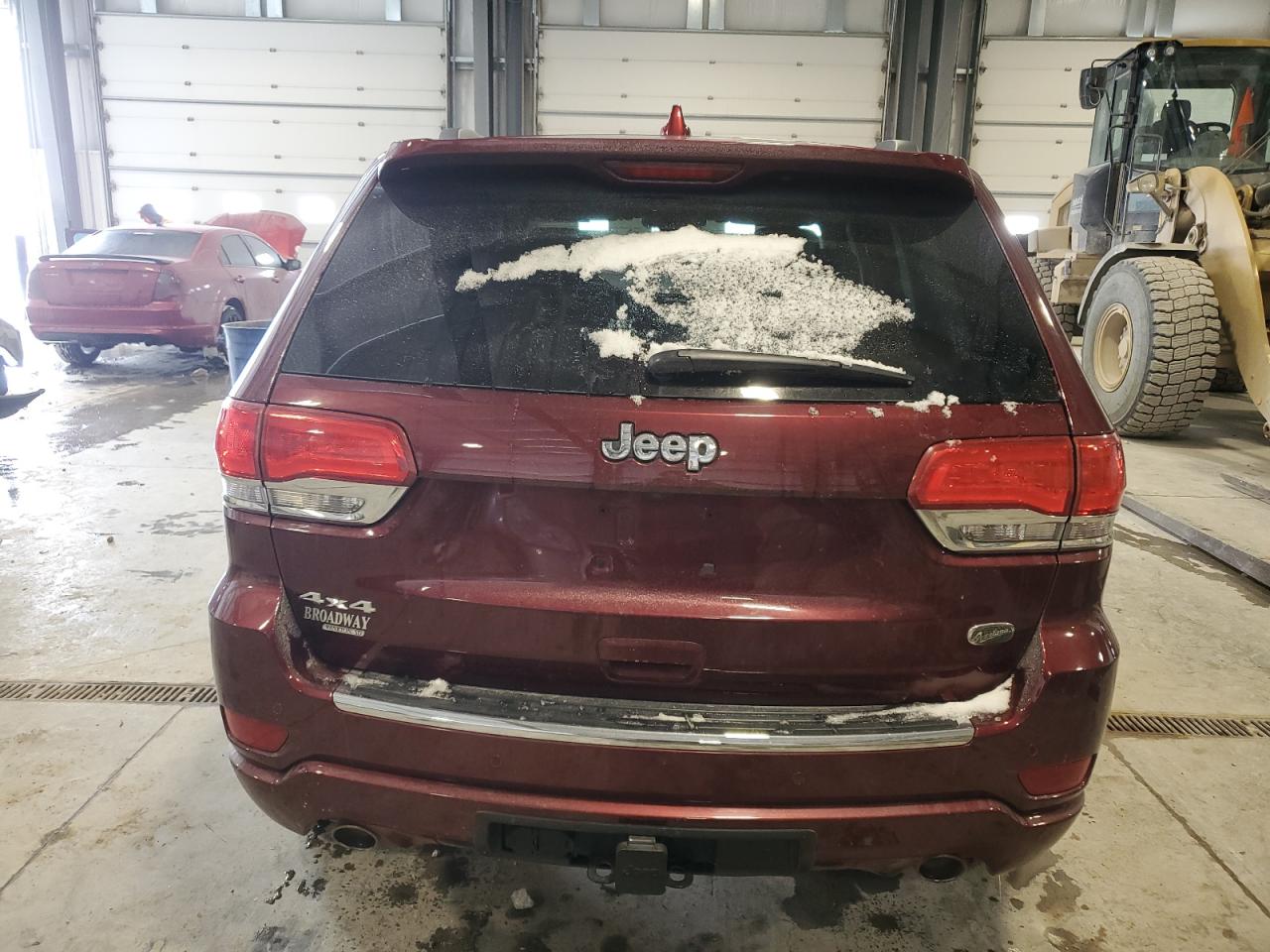 2018 Jeep Grand Cherokee VIN 1C4RJFCG7JC425652 Copart auction photo, side / rear end damage thumbnail 6