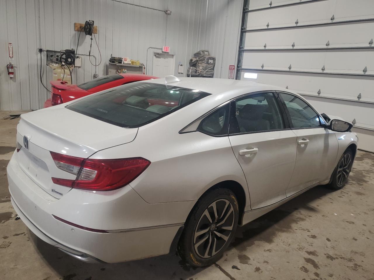 2022 Honda Accord VIN 1HGCV3F57NA018596 Copart auction photo, front end / rear end damage thumbnail 3