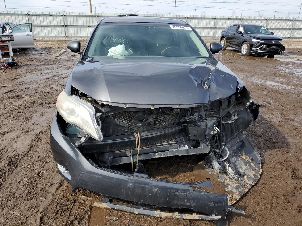 2012 Toyota Avalon VIN 4T1BK3DB4CU456687 Copart auction photo, front end damage thumbnail 5