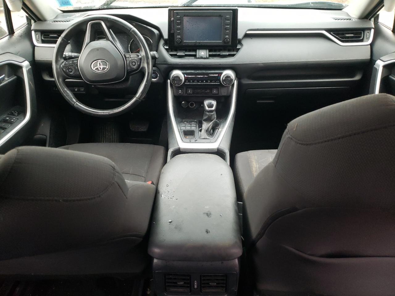 2019 Toyota RAV 4 VIN JTMP1RFV7KD500106 Copart auction photo, all over / undercarriage damage thumbnail 8