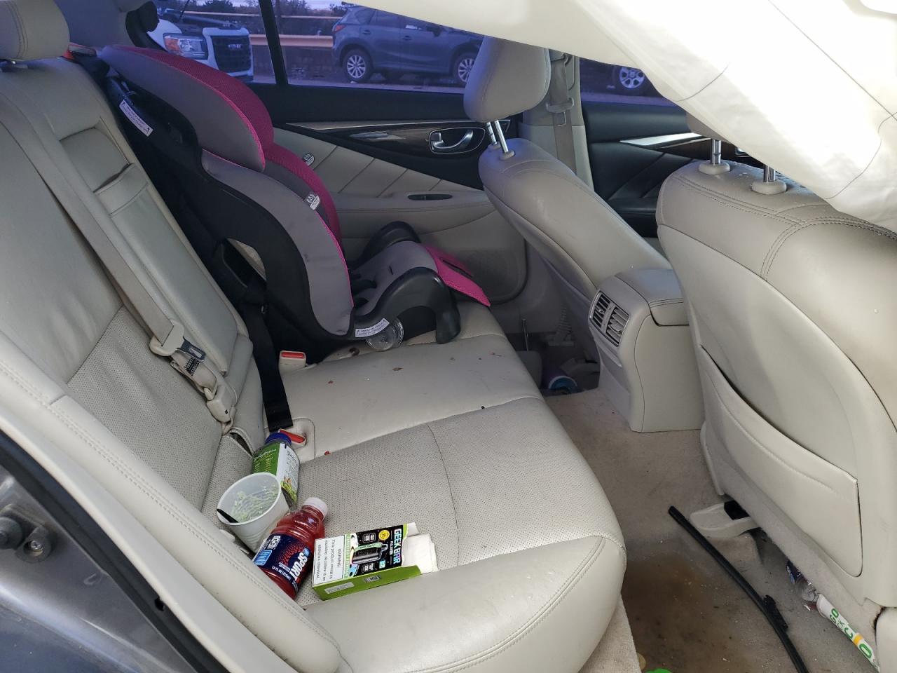 2018 Infiniti Q50 VIN JN1EV7AR6JM444235 Copart auction photo, front end / side damage thumbnail 10