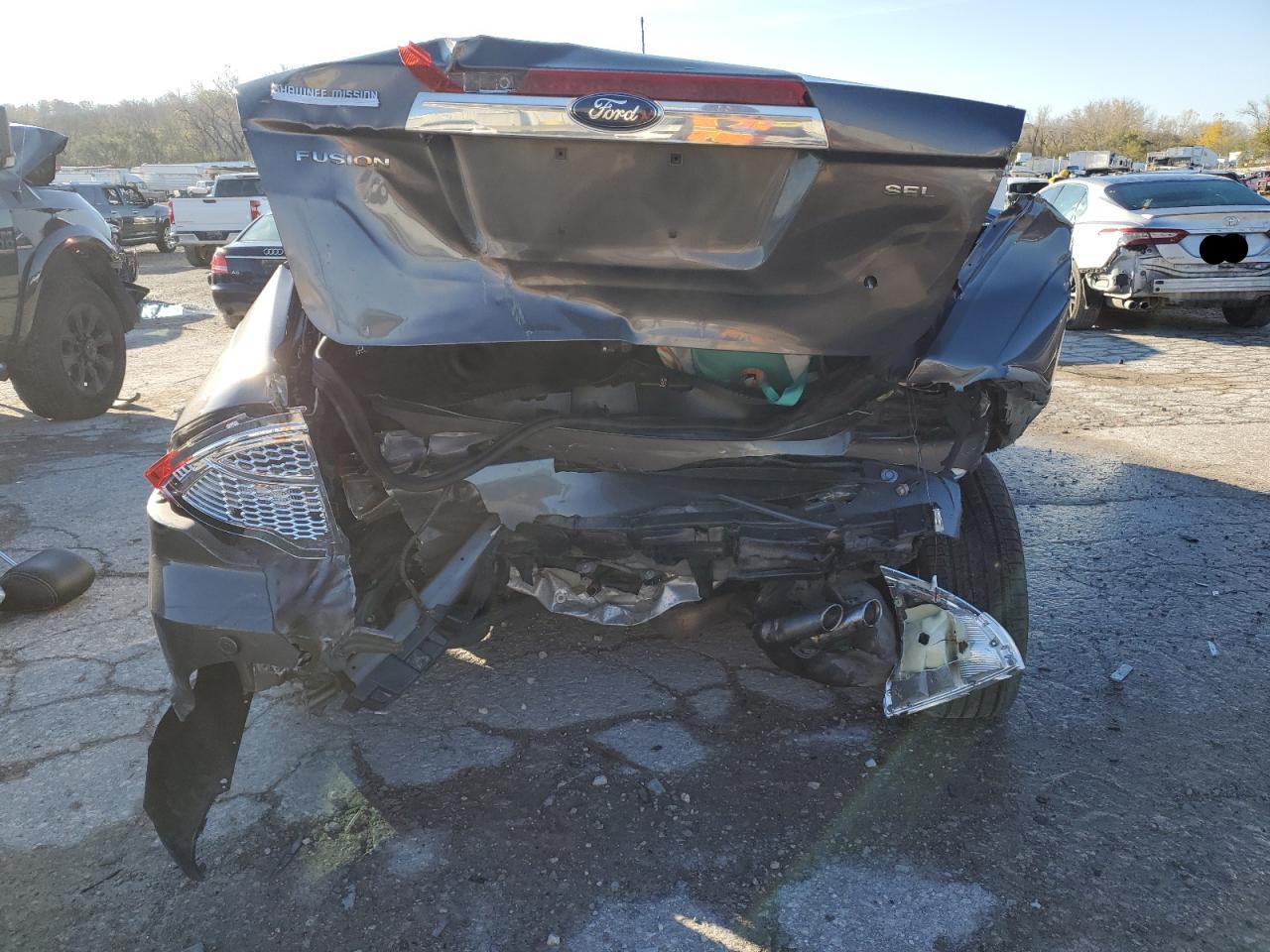 2012 Ford Fusion VIN 3FAHP0JA2CR224757 Copart auction photo, rear end / front end damage thumbnail 6