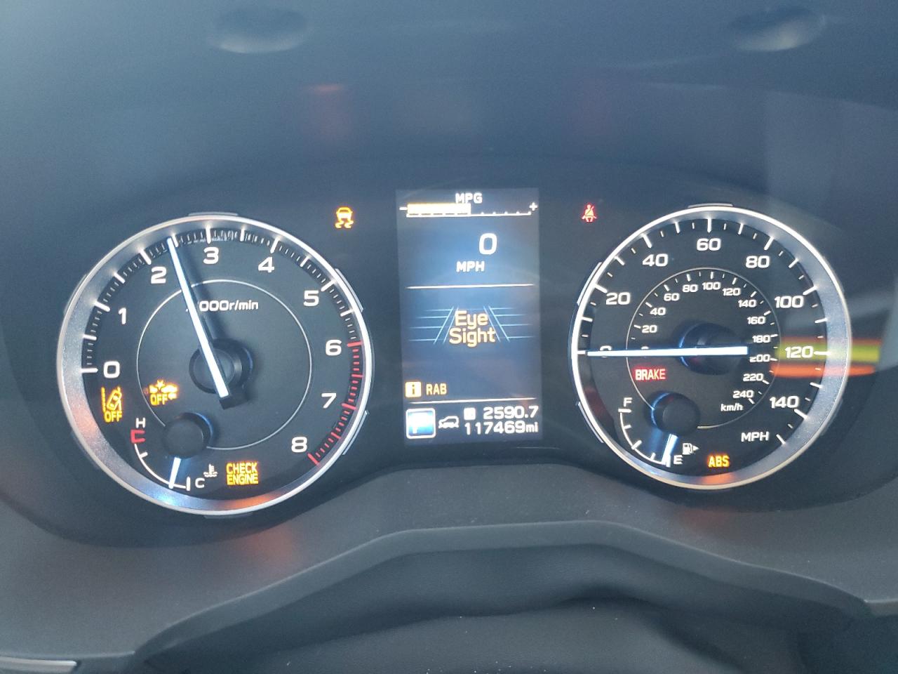 2020 Subaru Ascent VIN 4S4WMARD6L3460515 Copart auction photo, all over damage thumbnail 9
