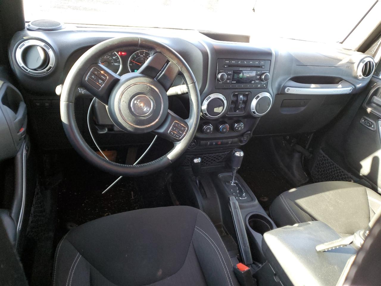 2015 Jeep Wrangler VIN 1C4BJWFG9FL763512 Copart auction photo, front end / side damage thumbnail 8