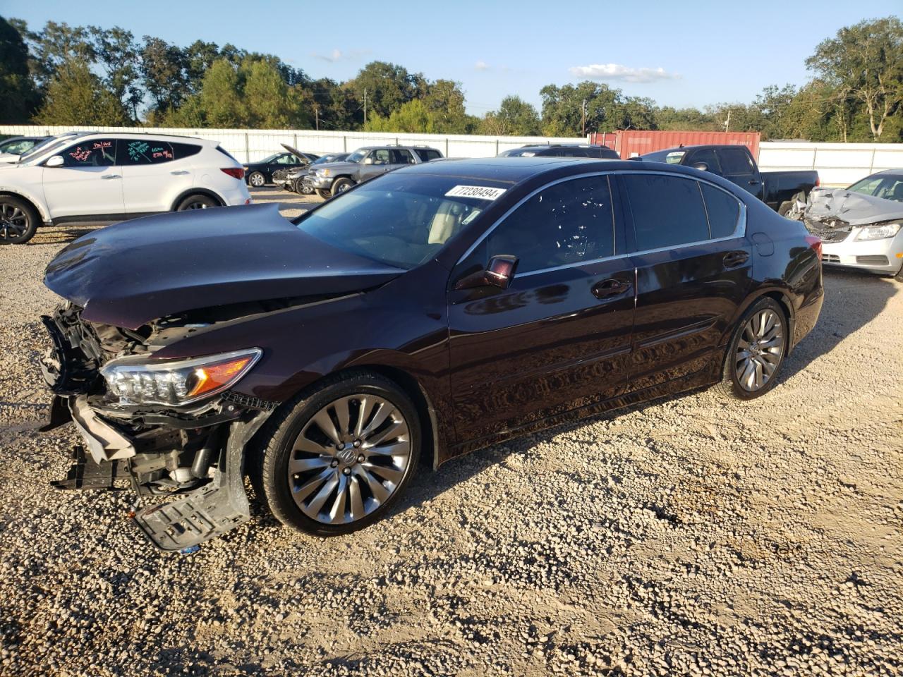 2016 Acura RLX VIN JH4KC1F50GC000693