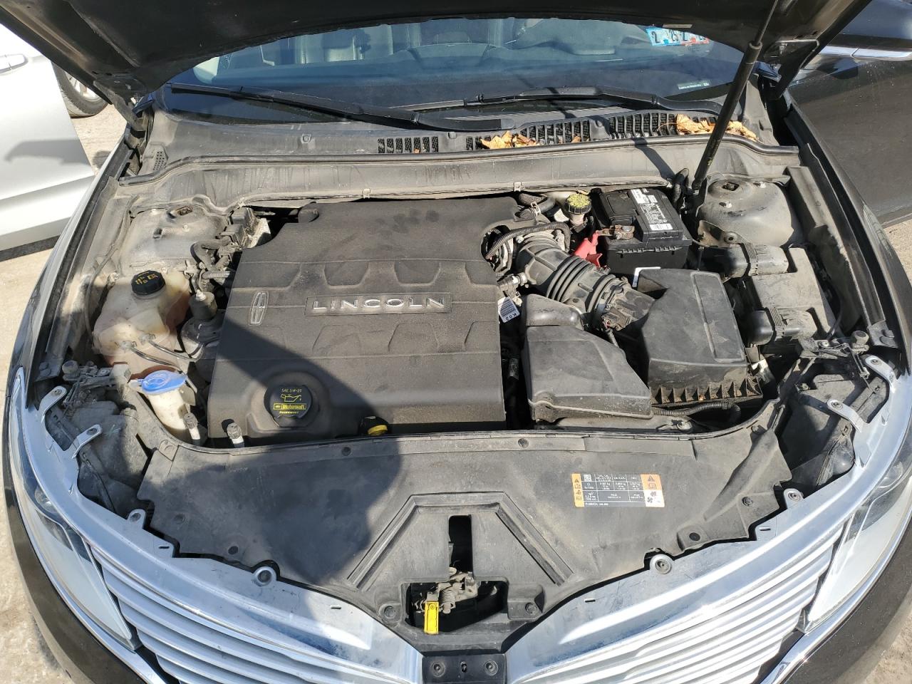 2014 Lincoln MKZ VIN 3LN6L2JK1ER801584 Copart auction photo, rear end damage thumbnail 11
