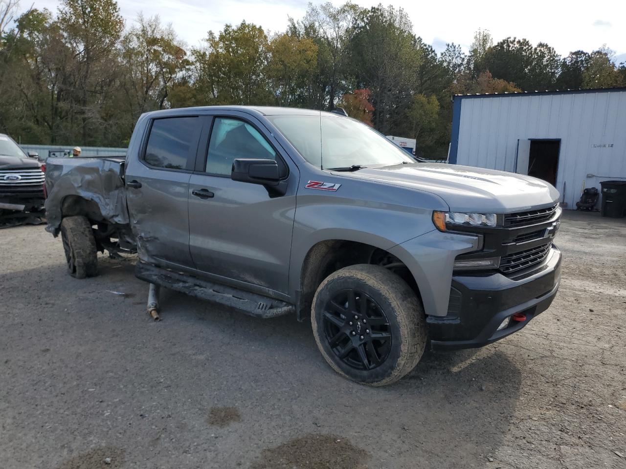 2021 Chevrolet Silverado VIN 1GCPYFEL2MZ447220 Copart auction photo, side / minor dent/scratches damage thumbnail 4