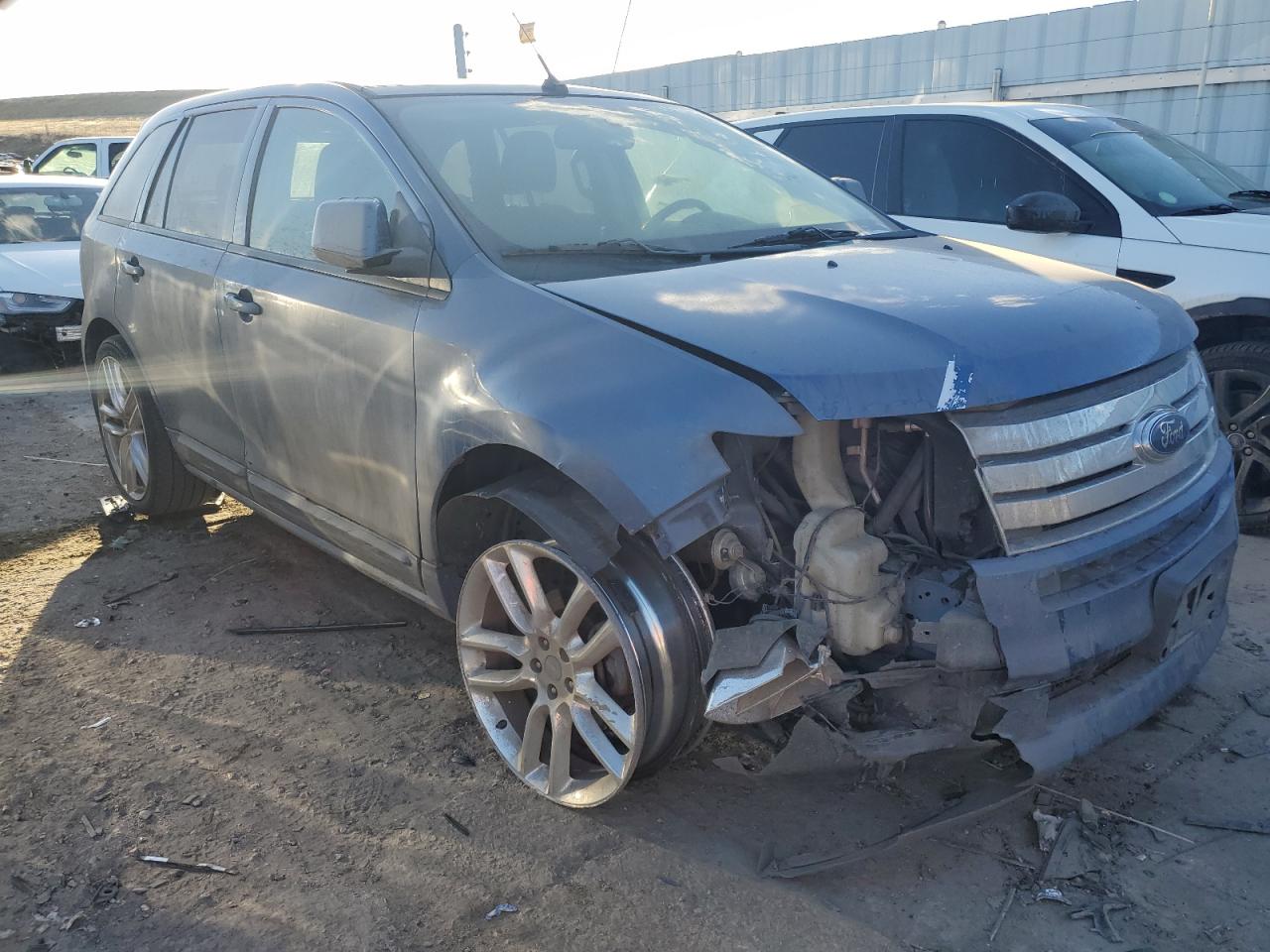 2010 Ford Edge VIN 2FMDK4ACXABB22968 Copart auction photo, front end / hail damage thumbnail 4