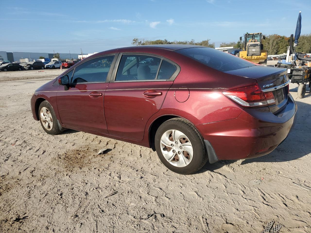 2014 Honda Civic VIN 19XFB2F51EE056093 Copart auction photo, front end damage thumbnail 2