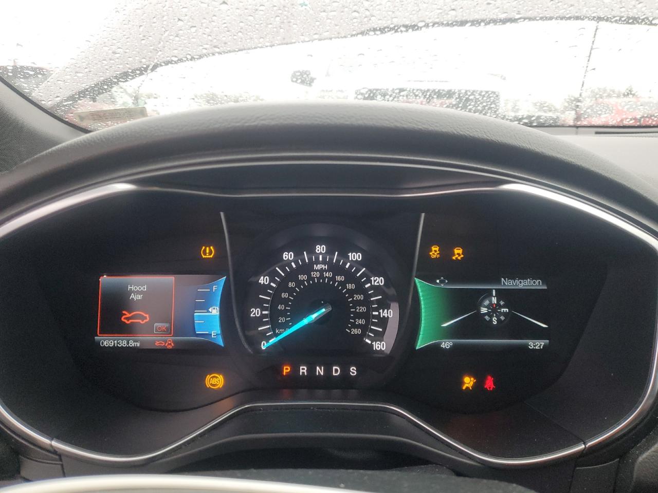 2017 Ford Fusion VIN 3FA6P0VPXHR298828 Copart auction photo, side damage thumbnail 9