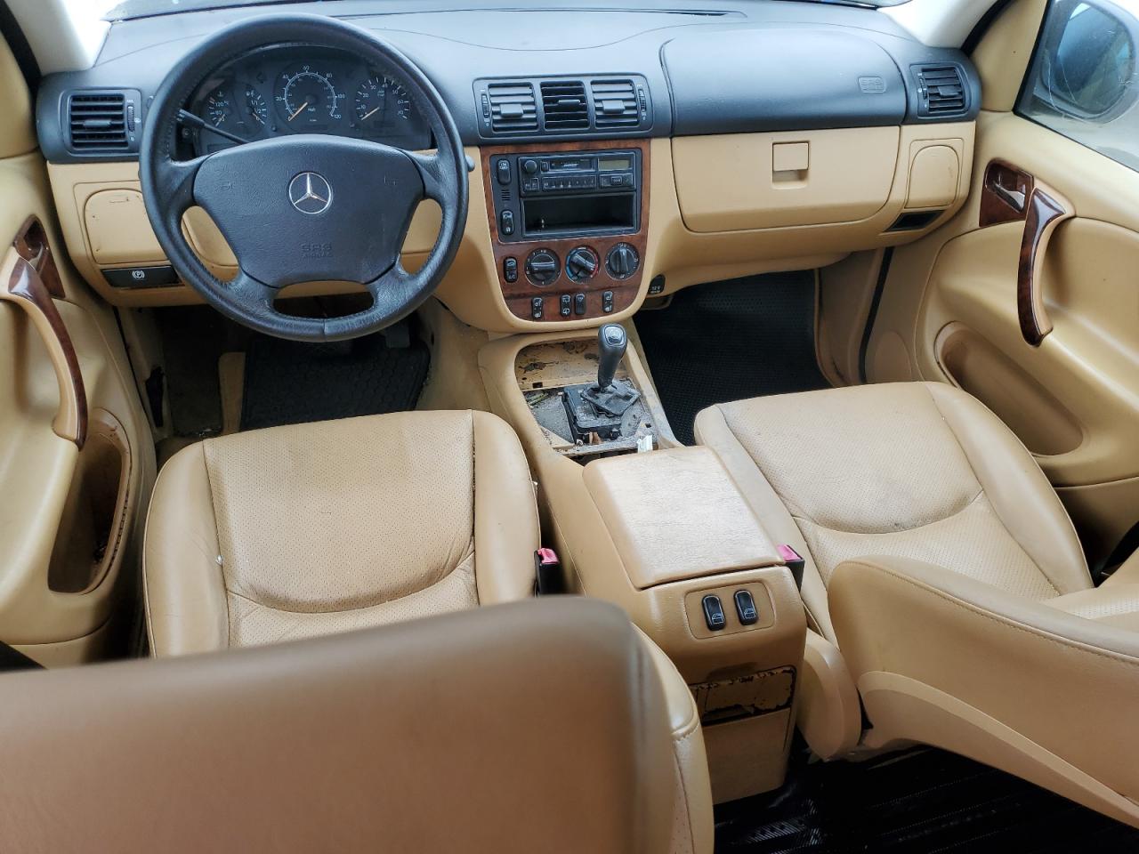 1999 Mercedes-Benz M-klasse VIN 4JGAB54EXXA074348 Copart auction photo, rear end damage thumbnail 8