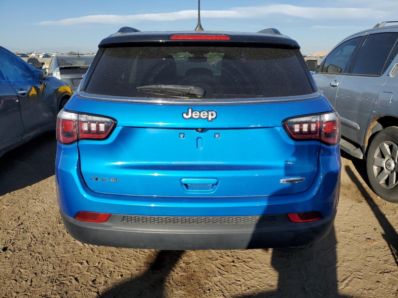 2019 Jeep Compass VIN 3C4NJDBB8KT683659 Copart auction photo, hail damage thumbnail 6