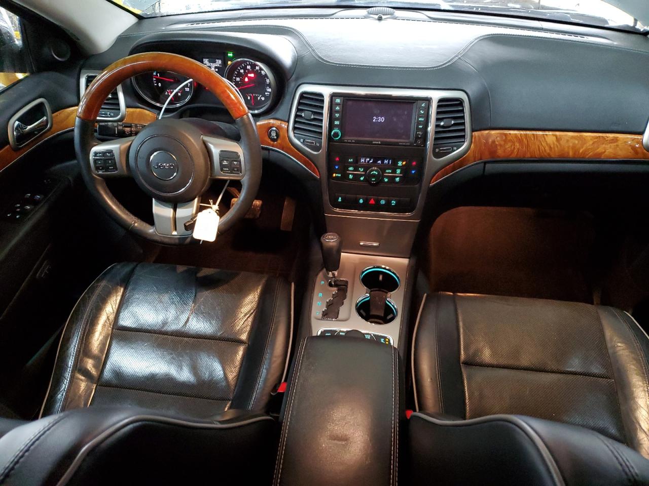 2012 Jeep Grand Cherokee VIN 1C4RJFCG6CC342314 Copart auction photo, rear end / side damage thumbnail 8
