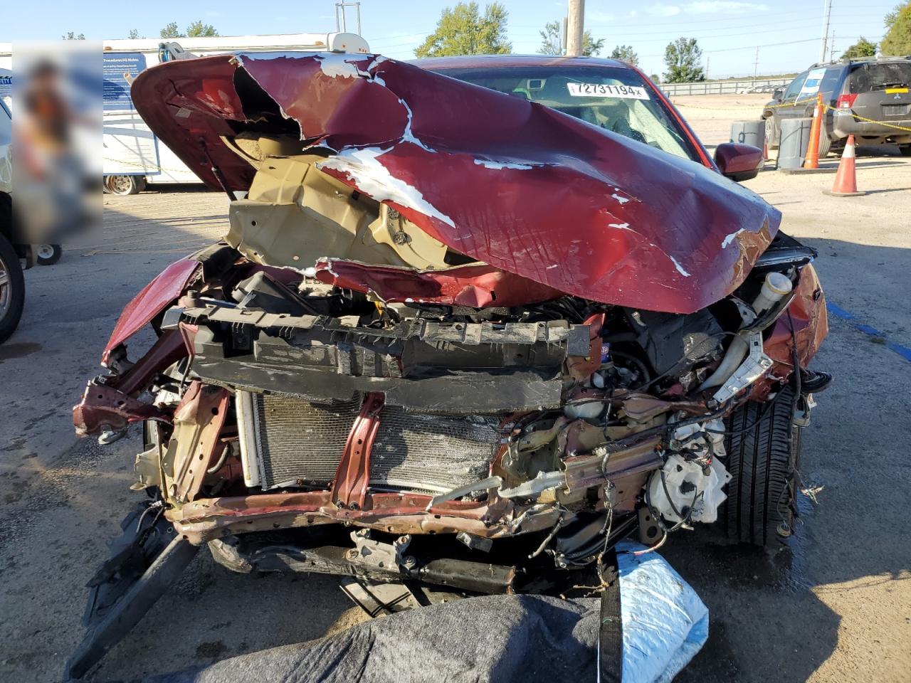 2015 Subaru Legacy VIN 4S3BNBN60F3046017 Copart auction photo, front end damage thumbnail 5