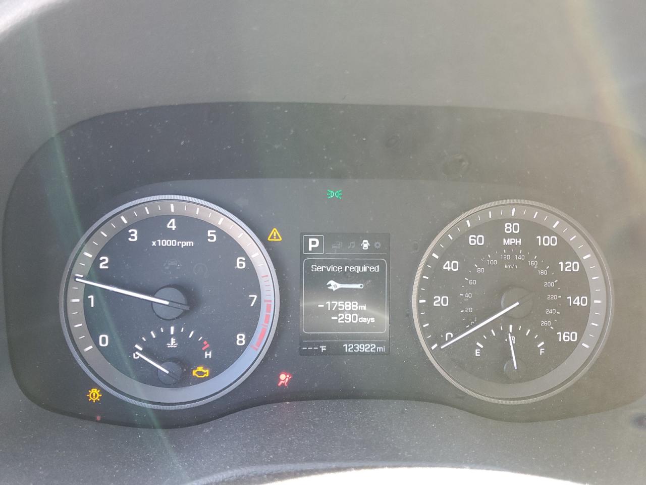 2017 Hyundai Tucson VIN KM8J23A46HU305150 Copart auction photo, front end damage thumbnail 9