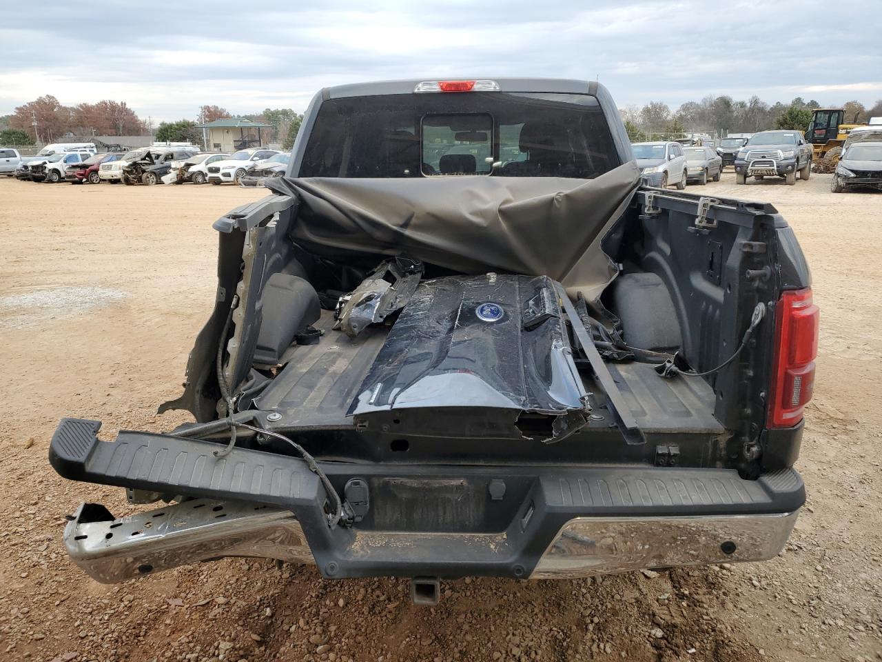 2015 Ford F-150 VIN 1FTEW1EFXFFC03572 Copart auction photo, side / rear end damage thumbnail 6