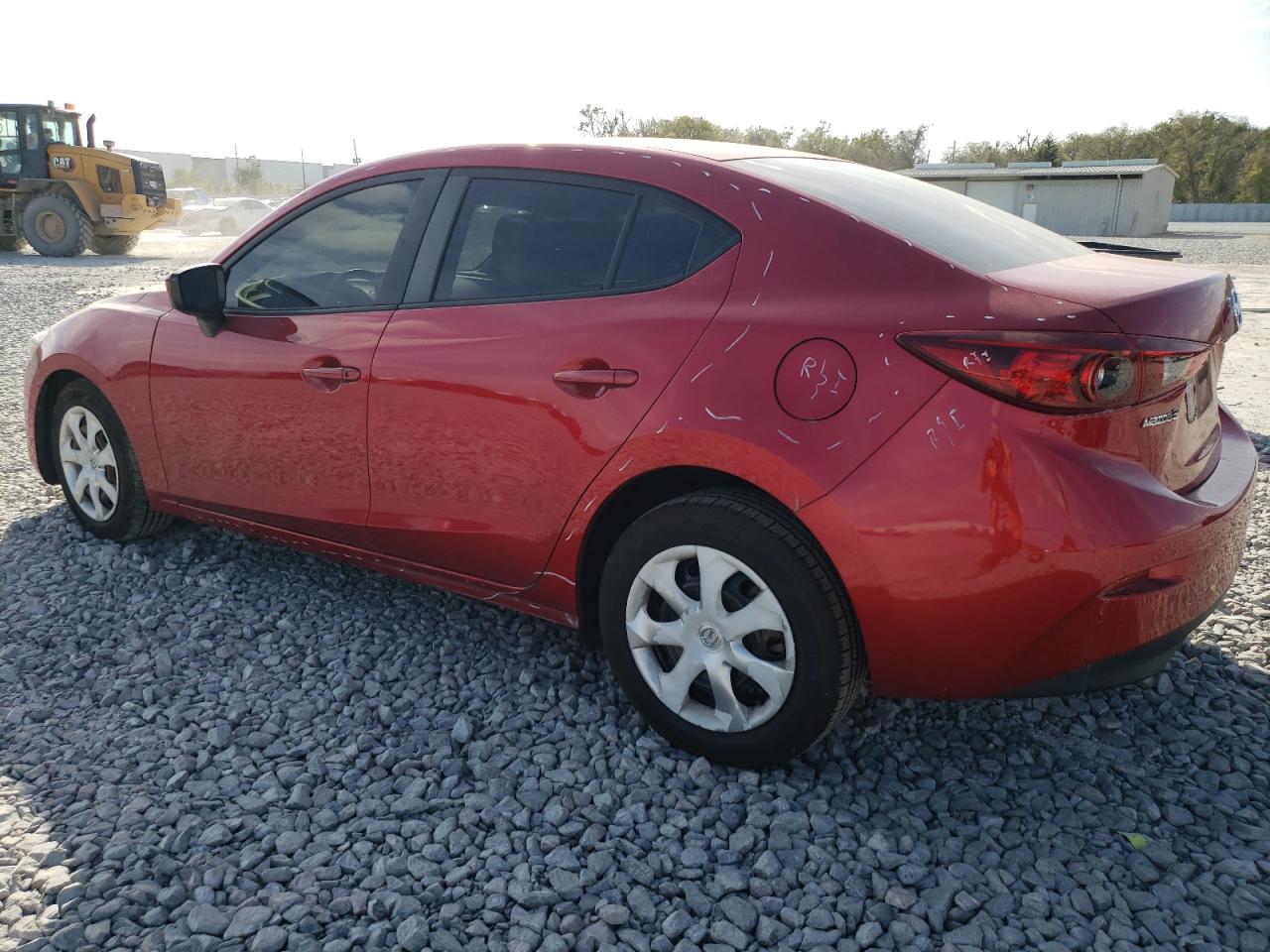 2017 Mazda 3 VIN 3MZBN1U75HM155298 Copart auction photo, front end / side damage thumbnail 2