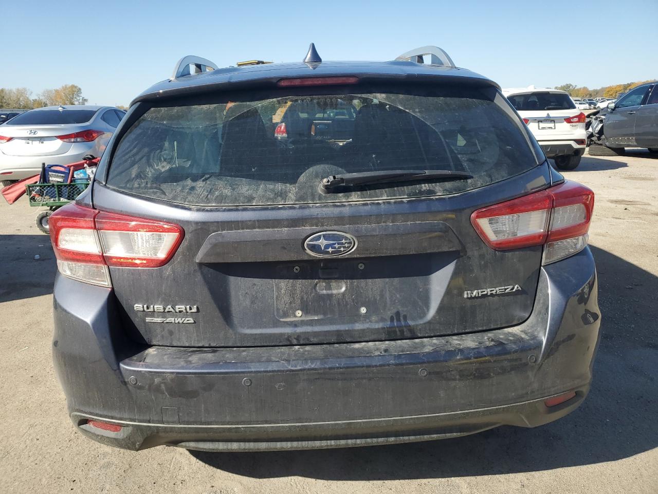 2017 Subaru Impreza VIN 4S3GTAU63H3731302 Copart auction photo, front end / burn damage thumbnail 6