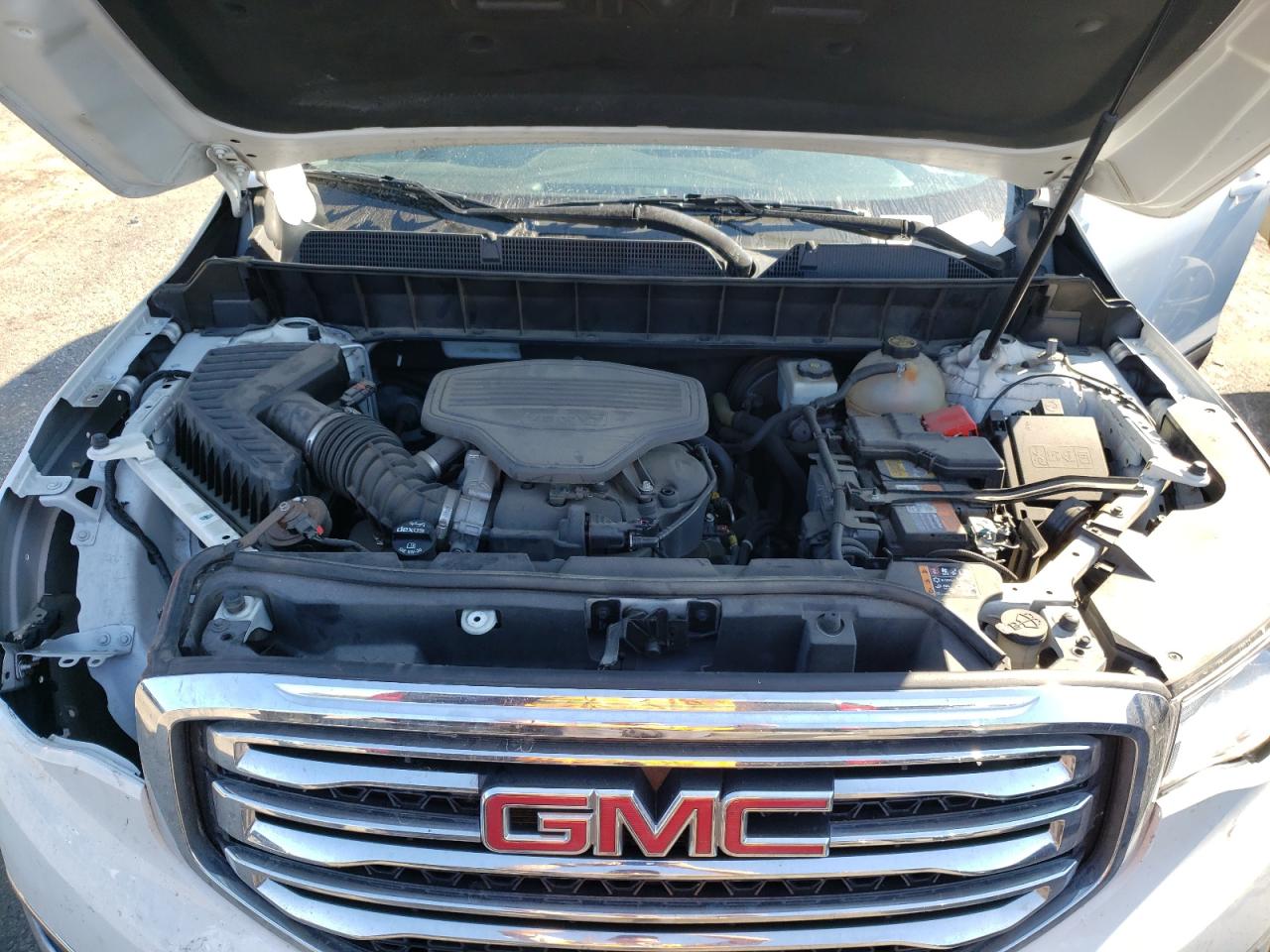 2018 GMC Acadia VIN 1GKKNMLS3JZ242877 Copart auction photo, side damage thumbnail 12