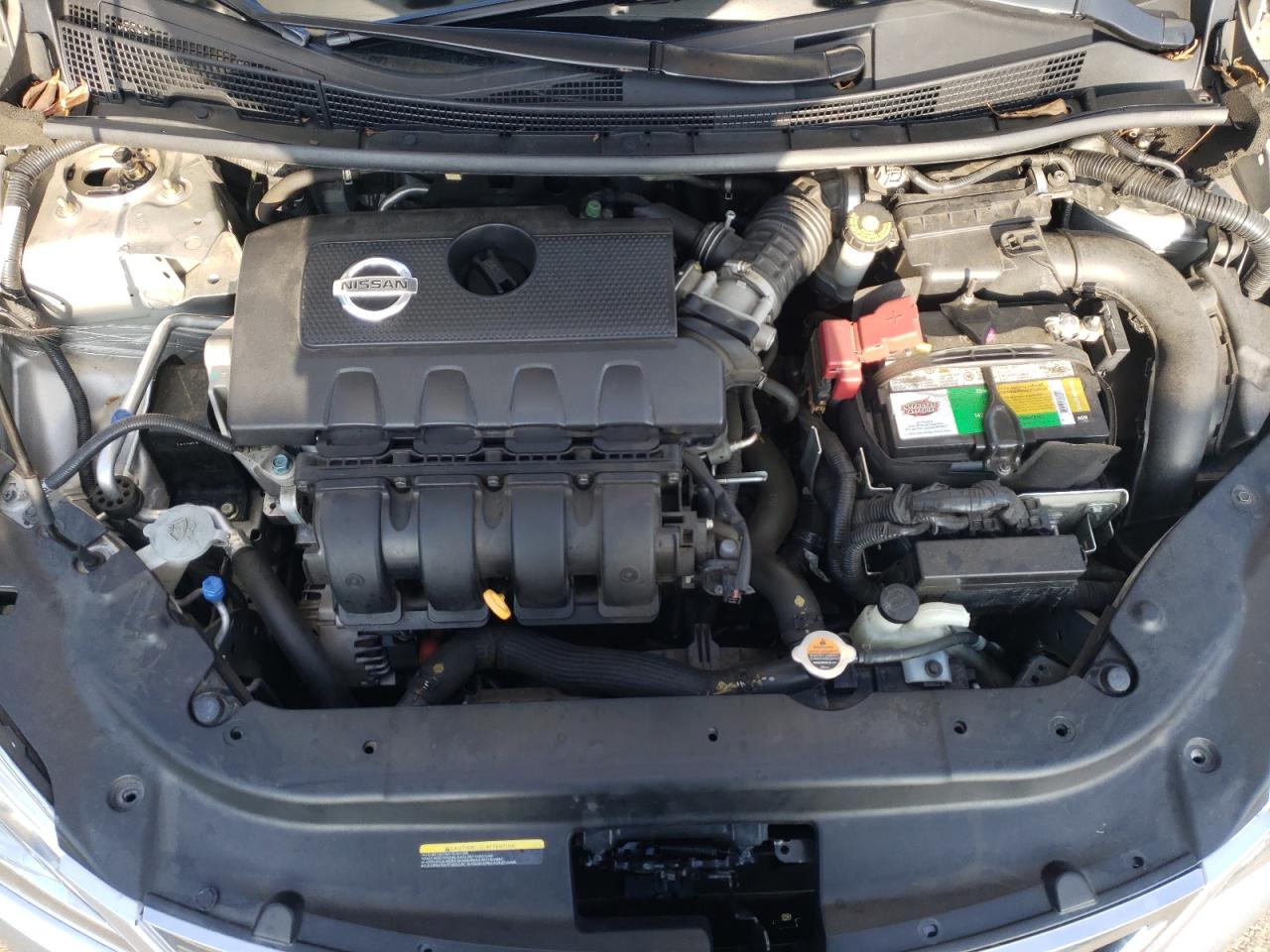 2015 Nissan Sentra VIN 3N1AB7AP1FY247063 Copart auction photo, side damage thumbnail 11