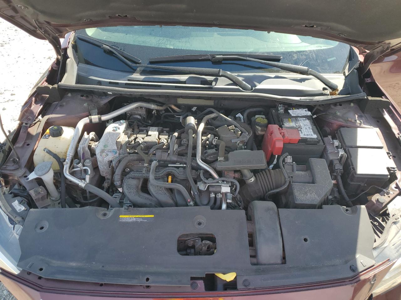 2020 Nissan Sentra VIN 3N1AB8CV9LY264576 Copart auction photo, undercarriage / front end damage thumbnail 13