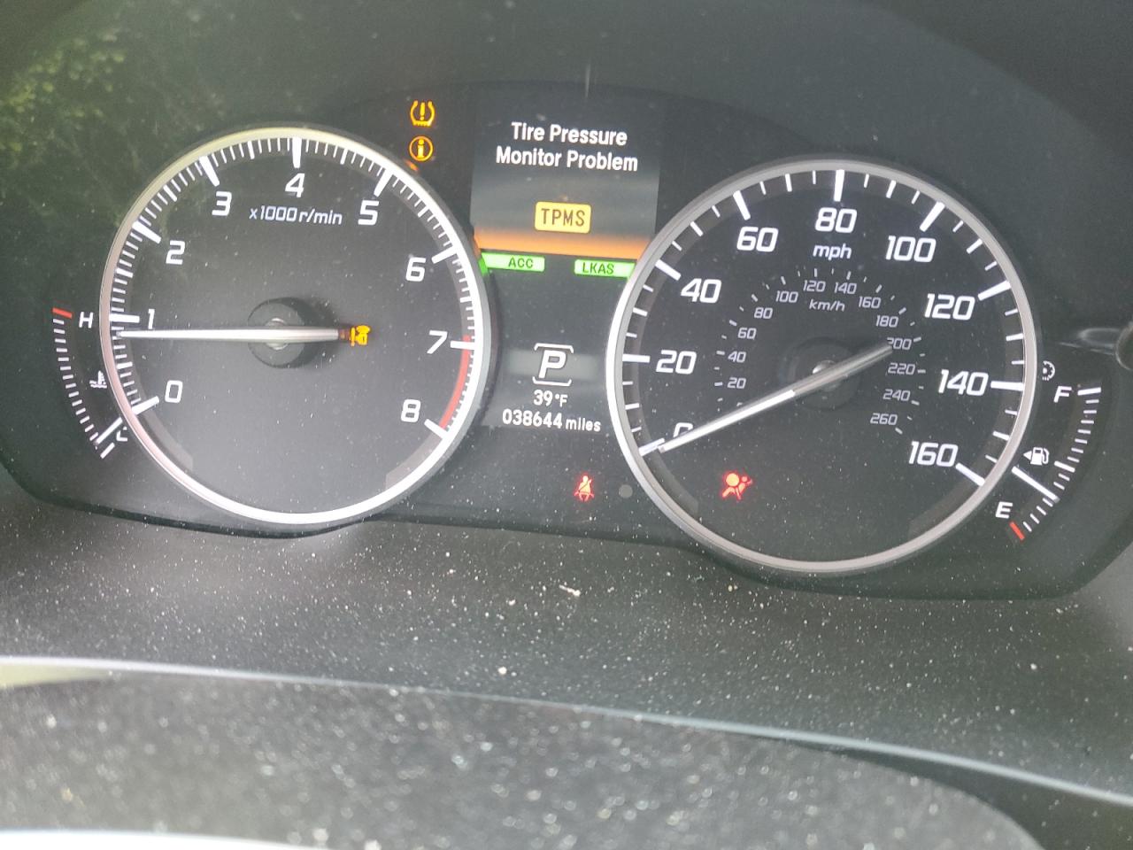 2021 Acura ILX VIN 19UDE2F39MA000127 Copart auction photo, front end / undercarriage damage thumbnail 9