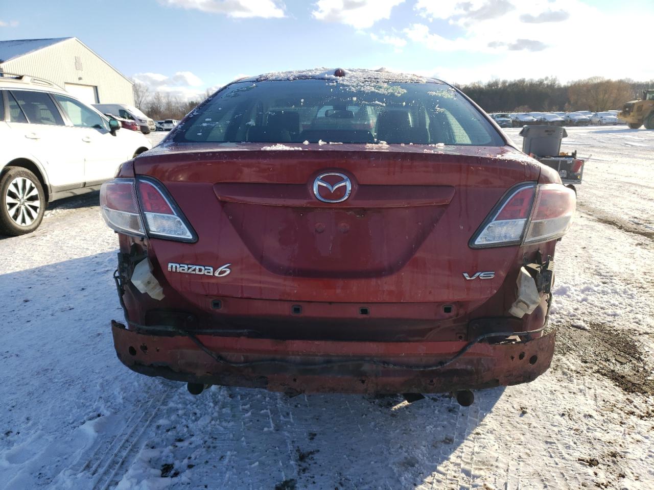 2009 Mazda 6 VIN 1YVHP82B495M21273 Copart auction photo, rear end damage thumbnail 6