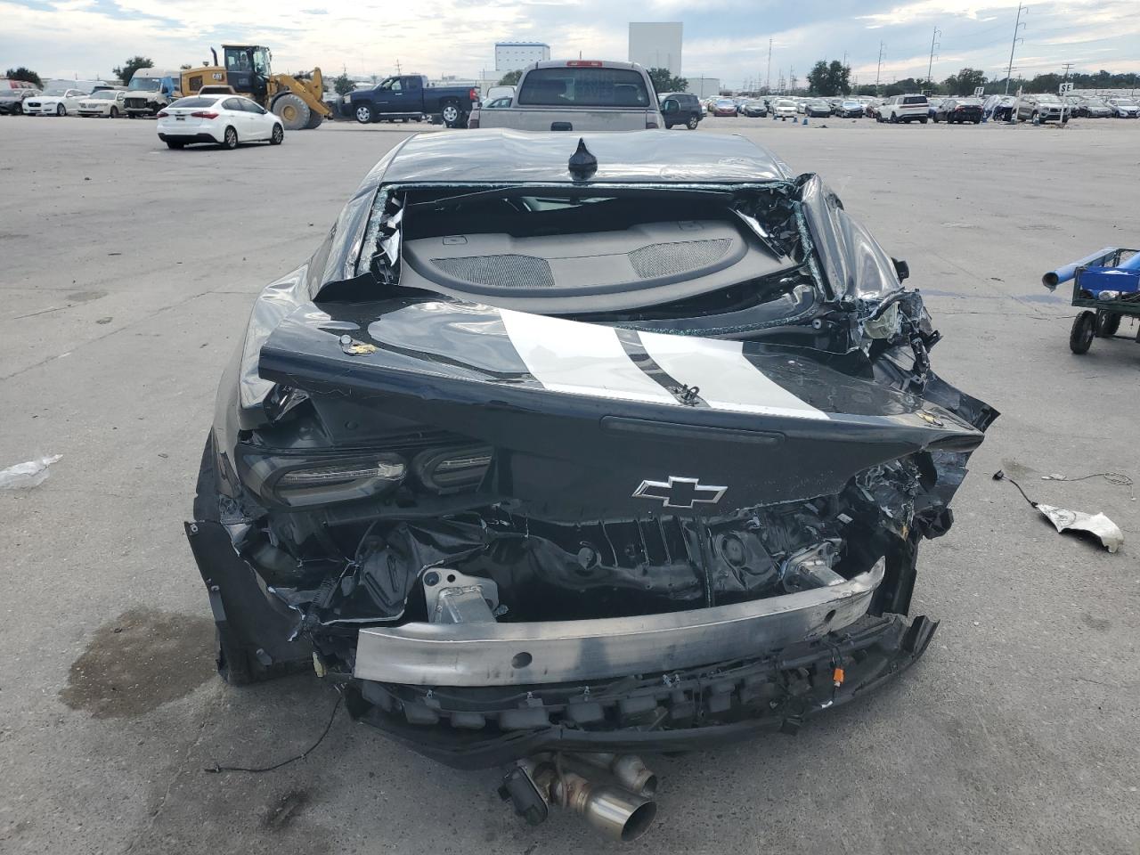 2023 Chevrolet Camaro VIN 1G1FF1R70P0139952 Copart auction photo, all over damage thumbnail 6