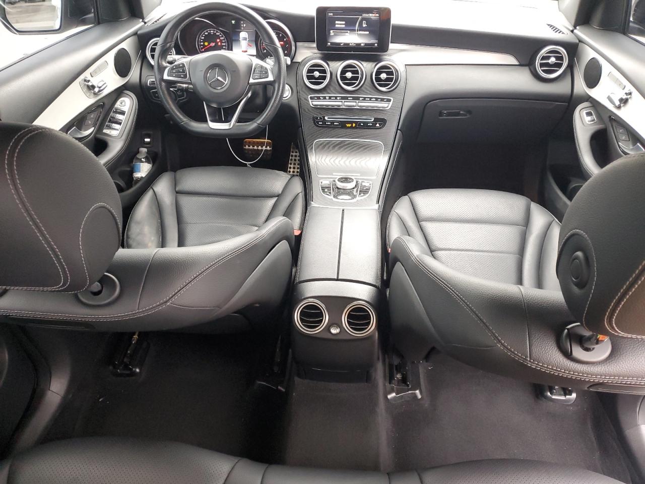 2019 Mercedes-Benz GLC VIN WDC0G4JB9KV156587 Copart auction photo, front end / minor dent/scratches damage thumbnail 8