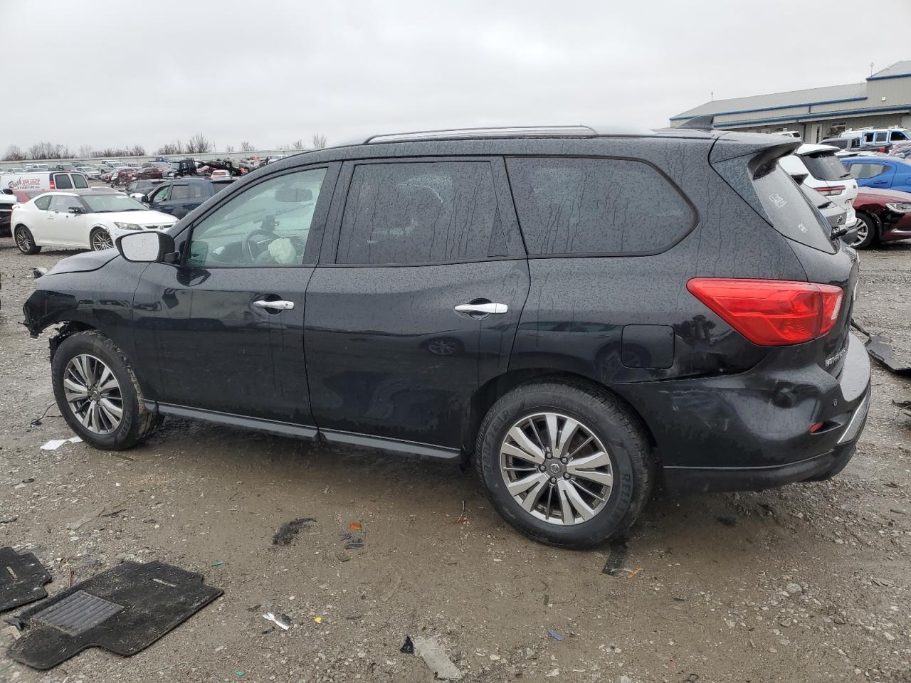 2019 Nissan Pathfinder VIN 5N1DR2MN1KC616568 Copart auction photo, front end / rear end damage thumbnail 2