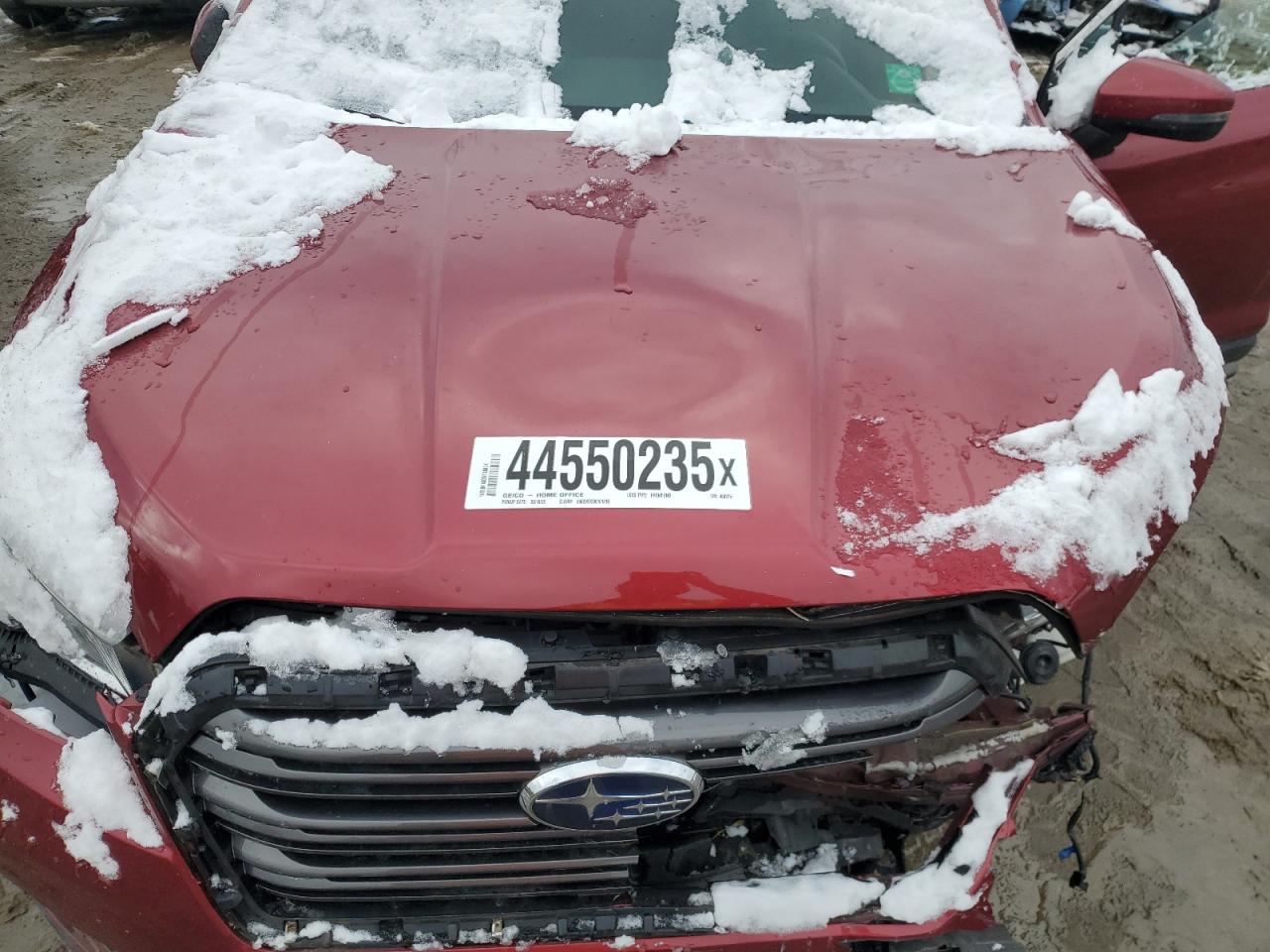 2019 Subaru Ascent VIN 4S4WMAPD7K3400275 Copart auction photo, front end / rear end damage thumbnail 12